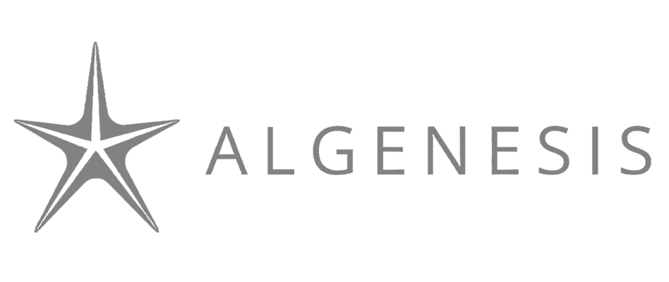 this is the logo of Algenesis